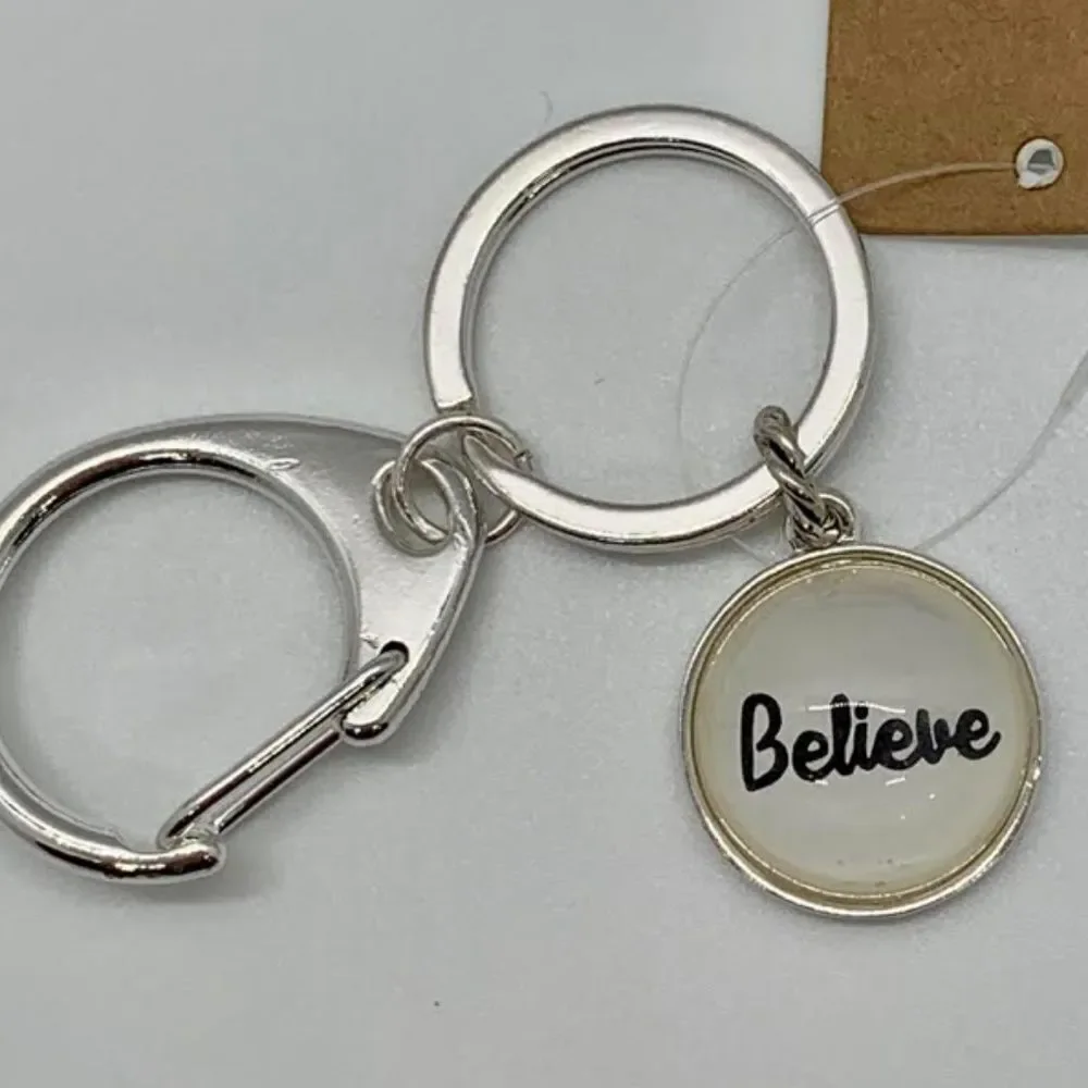 Believe Keychain